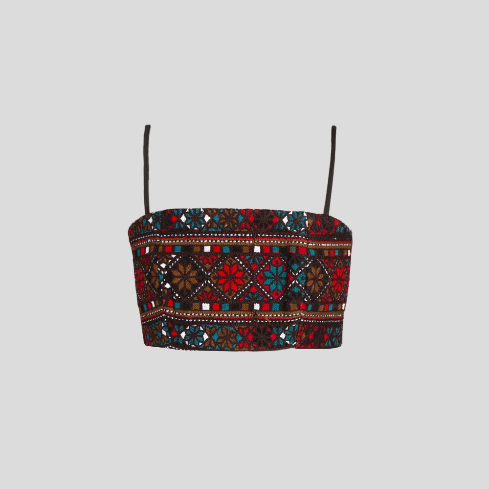 Picture of Embroidery Crop Top 12