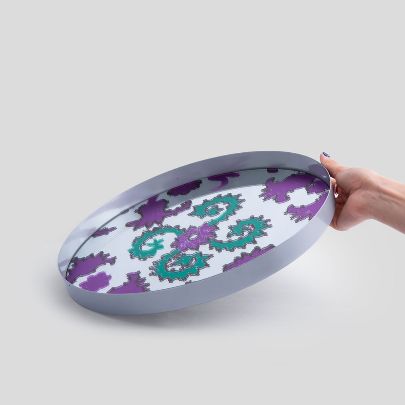 Picture of Flower mirror tray