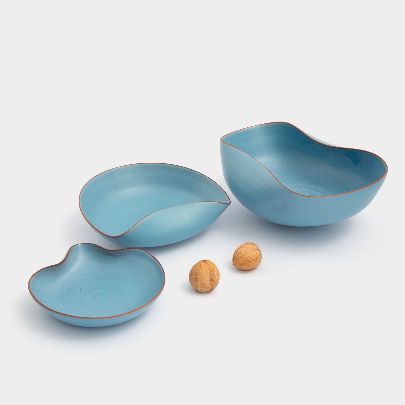 Picture of Sky blue Medium ceramic bowl 1