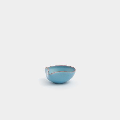 Picture of Sky blue small ceramic bowl  1