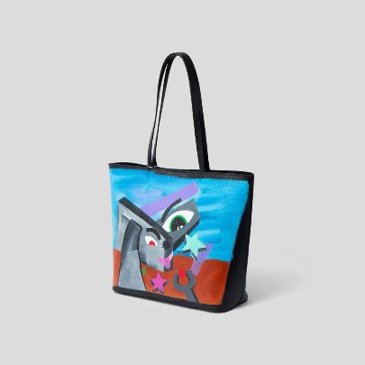 Picture of Black bag with painting