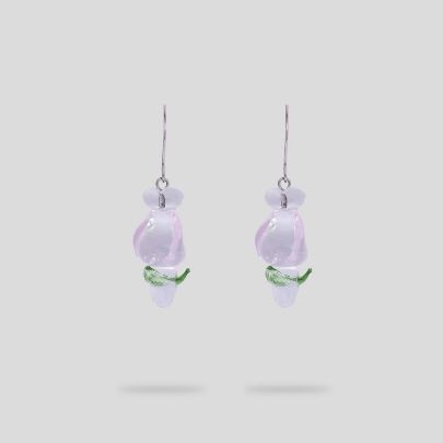 Picture of Flower bud earrings