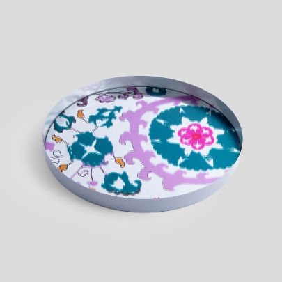 Picture of Flower mirror tray