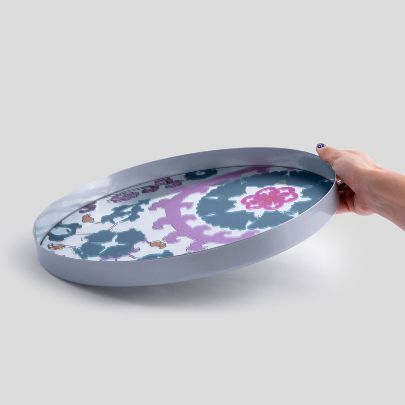 Picture of Flower mirror tray