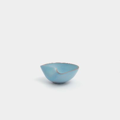 Picture of Sky blue small ceramic bowl  2