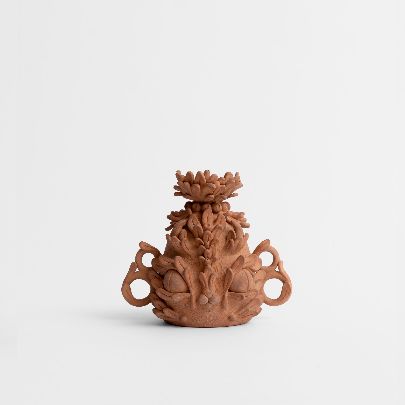 Picture of Functional sculpture of desert brown clay 2