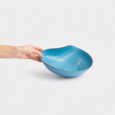 Picture of Sky blue medium ceramic bowl 2