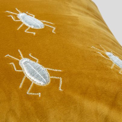 Picture of  Mustard cushion 3 beetles