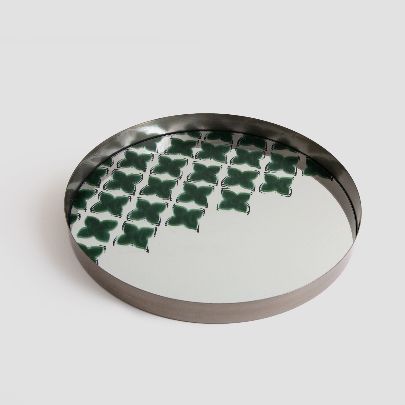 Picture of Leaf mirror tray