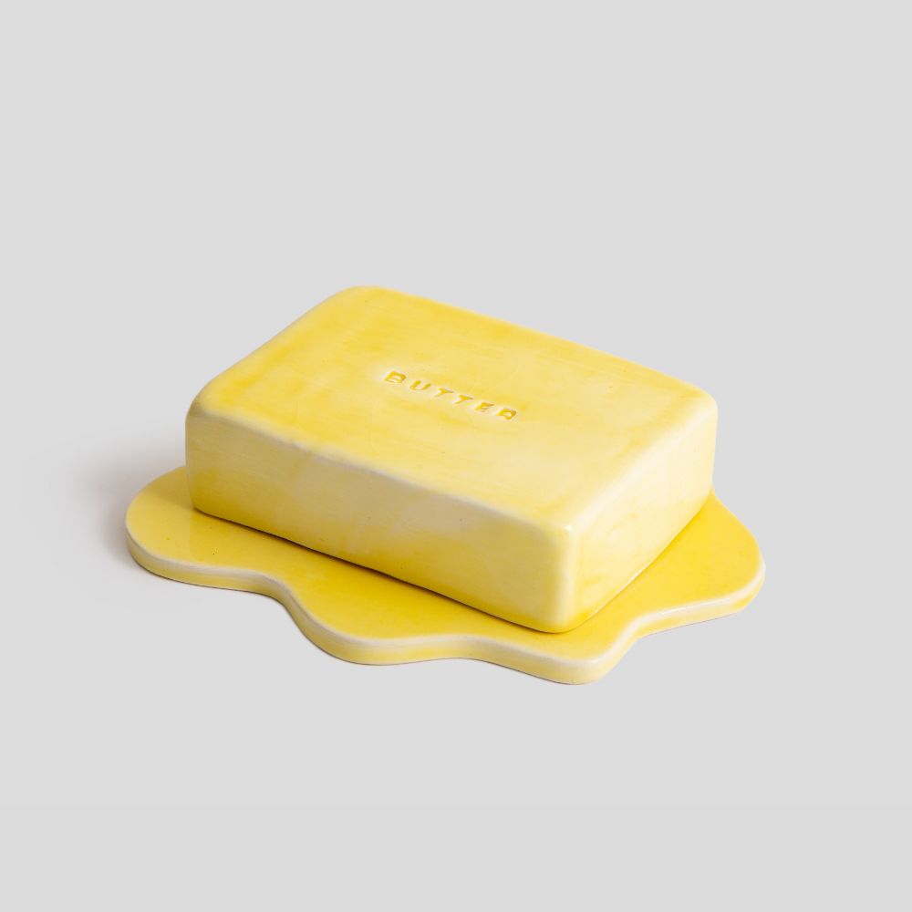 Picture of Yellow butter container