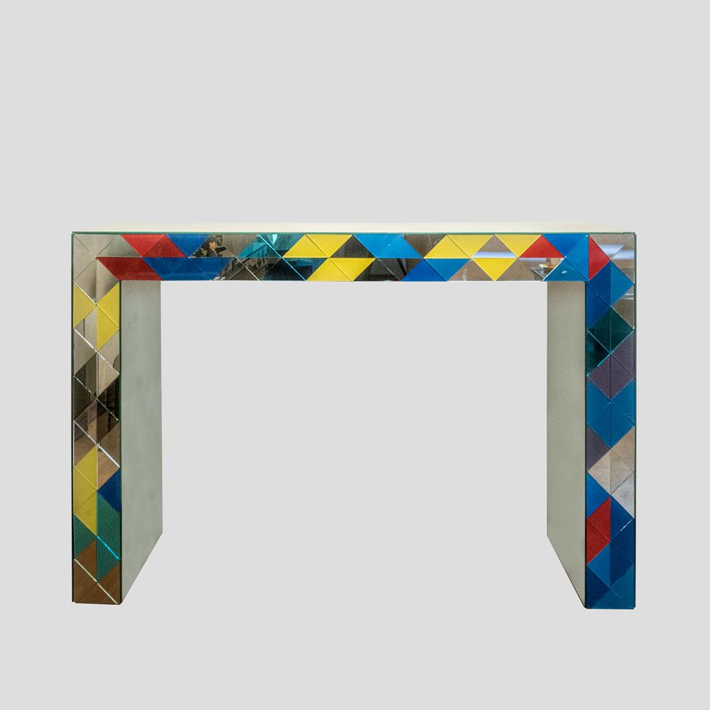 Picture of  Colored mirror console