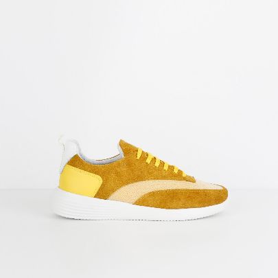 Picture of veda yellow sneakers