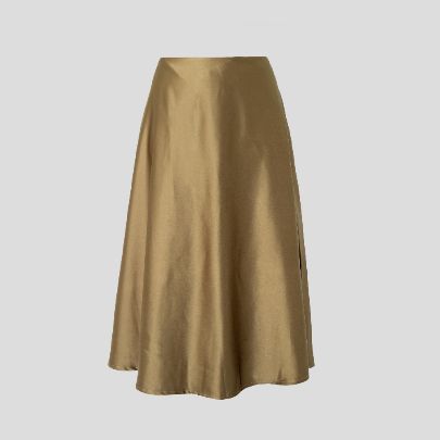 Picture of  Olive satin skirt