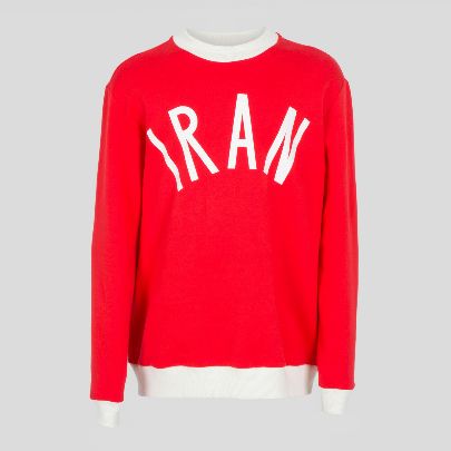 Picture of red iran hoodie