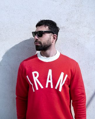 Picture of red iran hoodie