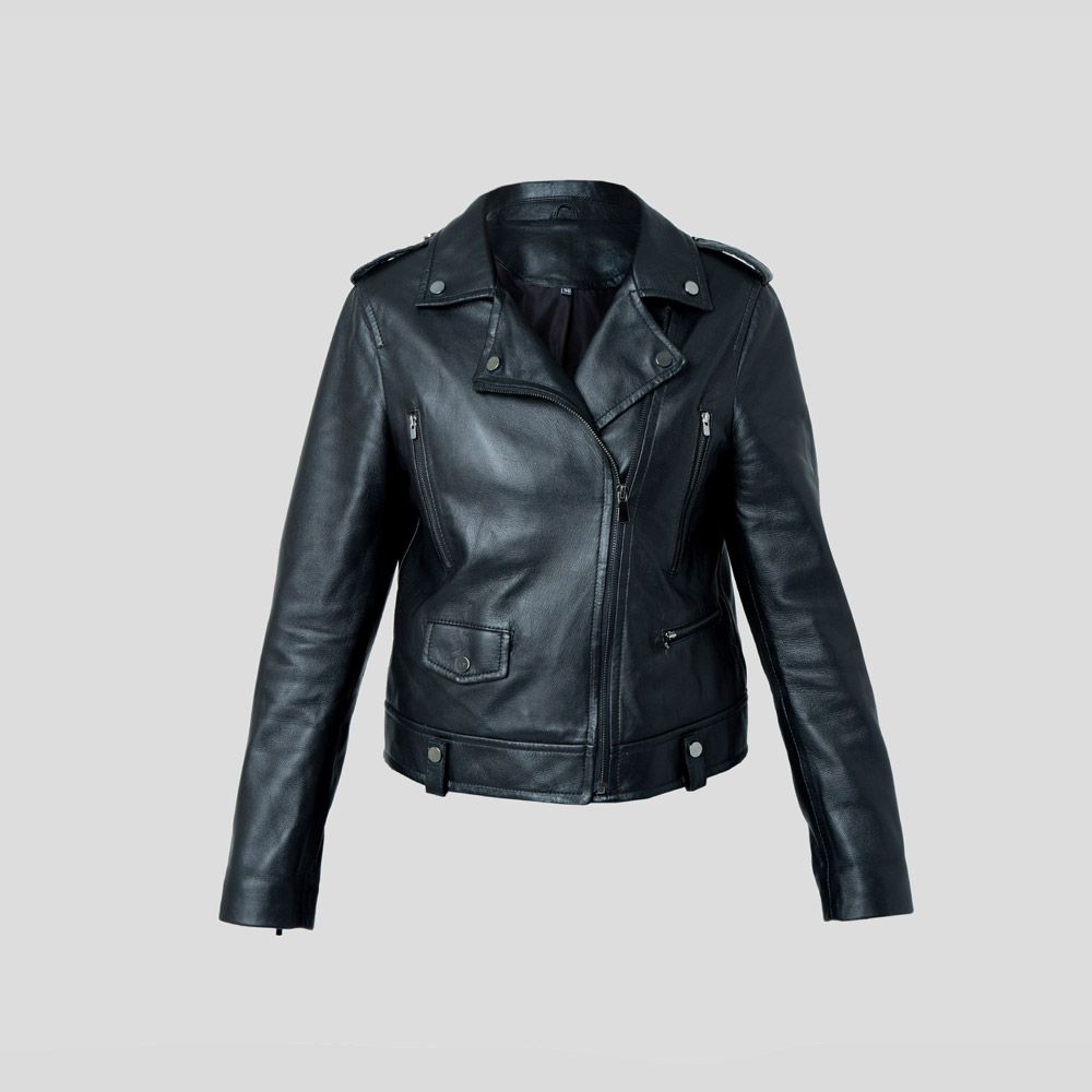 Picture of  Short leather jacket