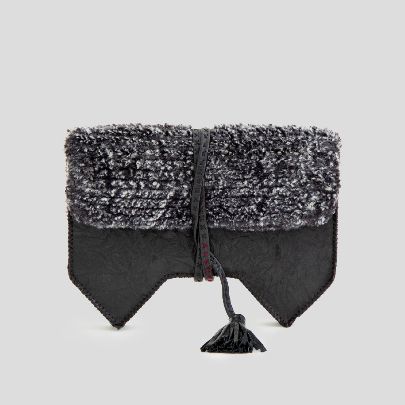 Picture of Black clutch bag