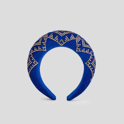 Picture of Blue gold hairband