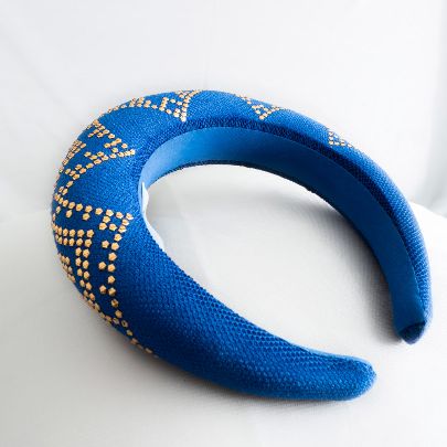 Picture of Blue gold hairband