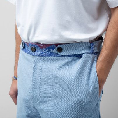 Picture of Blue men's  pants