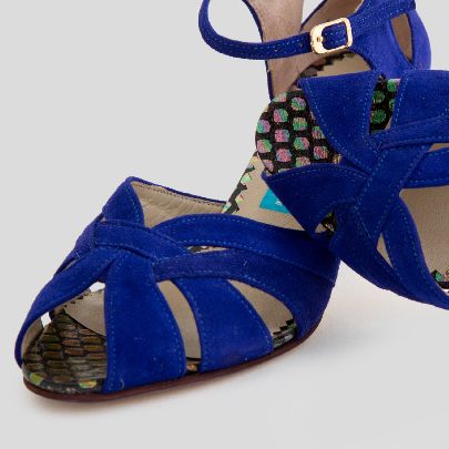 Picture of Blue cha cha  high heels