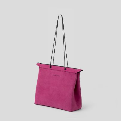 Picture of Pink Hand leather bag