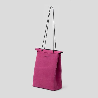 Picture of Pink Hand leather bag