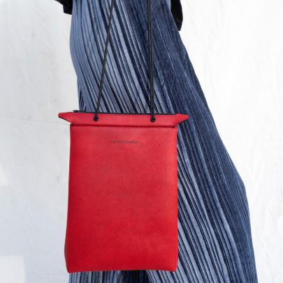 Picture of Red Hand leather bag