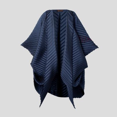 Picture of Blue pleated kimono