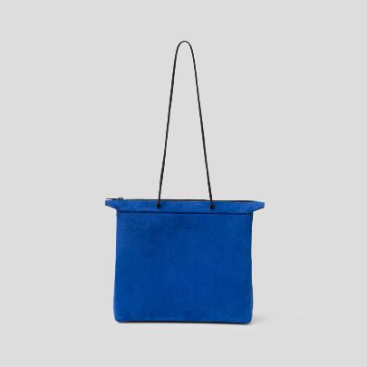 Picture of Dark blue Hand leather bag