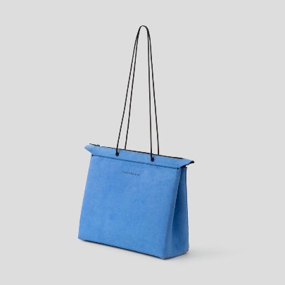 Picture of Blue Hand leather bag