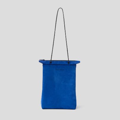 Picture of Dark blue Hand leather bag