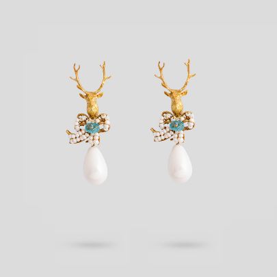 Picture of deer earrings