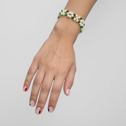 Picture of Green Pearl bracelet