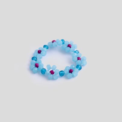 Picture of Blue flower ring