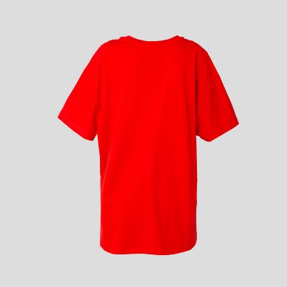 Picture of Red flower short sleeves