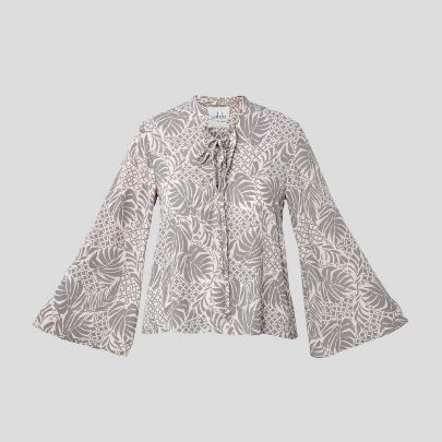 Picture of Floral long-sleeve blouse