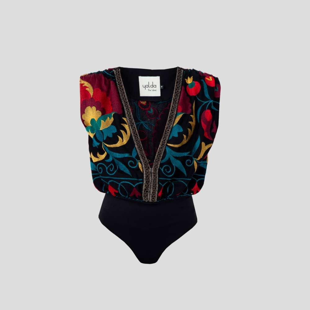 Picture of embroidered  bodysuit