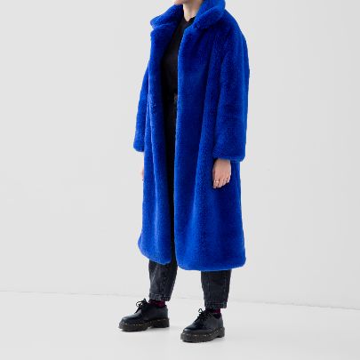 Picture of  Blue fur coat