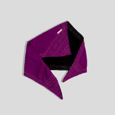 Picture of Black and Purple  Scarf