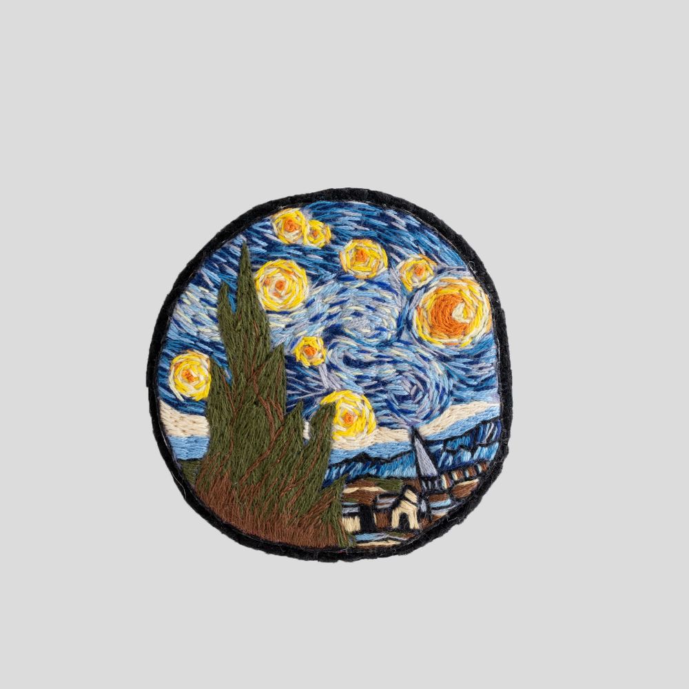 Picture of starry Night Brooch