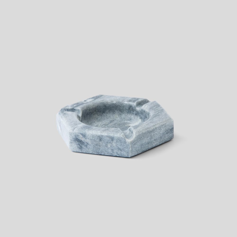 Picture of Grey hexagonal ashtray