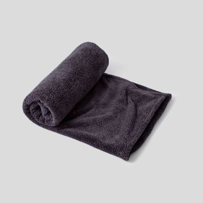 Picture of Dark grey fluffy blanket