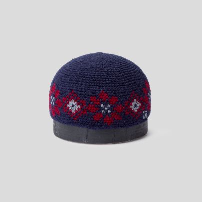 Picture of Navy blue and Red hat