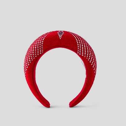 Picture of Red and Silver  hairband