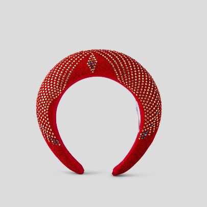 Picture of Red and Gold hairband