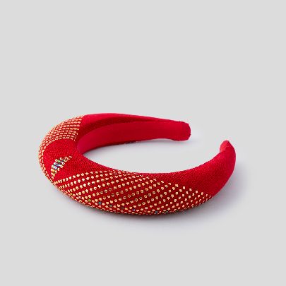 Picture of Red and Gold hairband