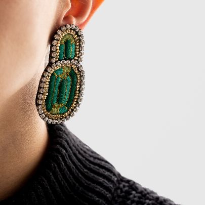 Picture of Embroidered Earrings