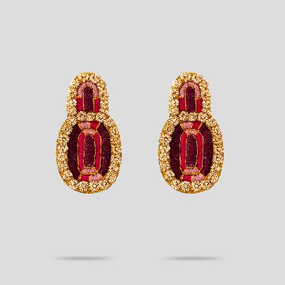 Picture of Embroidered Earrings