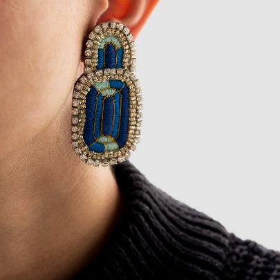 Picture of Embroidered Earrings